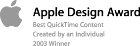 Best QuickTime Content Created by an Individual 2003 Winner